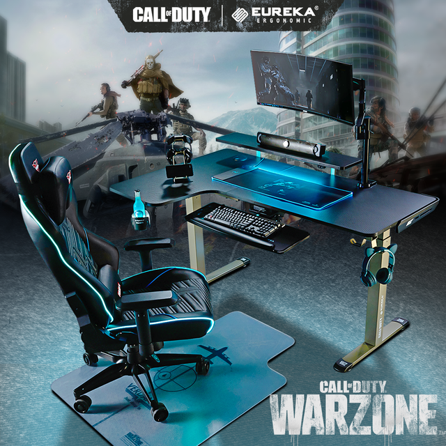 GAMING DESK Call of Duty Precision Eureka Ergonomic Desk Scene Carousel 1 29899.1654824905