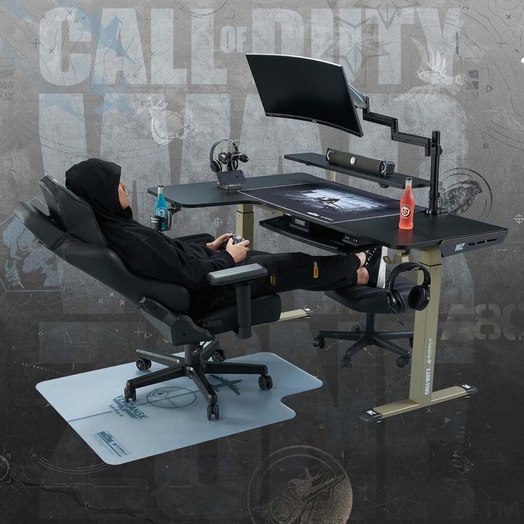 GAMING DESK Reclined Mode Call of Duty Precision Eureka Ergonomic Carousel 5 90186.1654824905