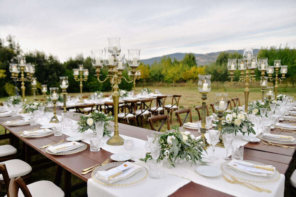 Wedding Catering in the Heat