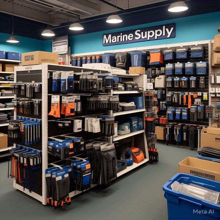 marine supply stores